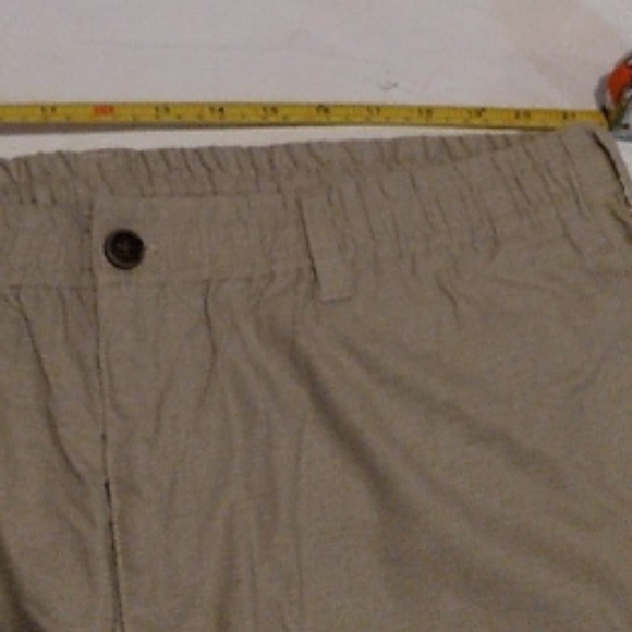 Palms Tweed and linen beige pants - Picture 5 of 5